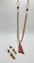Load image into Gallery viewer, A Slice of Elegance and Power (Pink Agate - Semi-Precious Druzy Stone)  Super Price Reduction!
