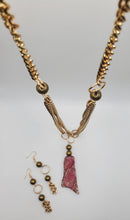 Load image into Gallery viewer, A Slice of Elegance and Power (Pink Agate - Semi-Precious Druzy Stone)  Super Price Reduction!