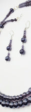 Load image into Gallery viewer, Perfect Purple Two Strand Necklace and Earring Set (ONLY ONE)