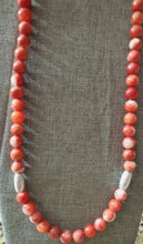 Load image into Gallery viewer, Red Rouge Necklace and Earring Set  (Only One)