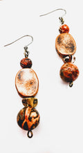 Load image into Gallery viewer, Leopard Design -Jasper (Semi-Precious Stone) Necklace and Earring Set