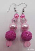 Load image into Gallery viewer, Honey If You Like Pink!  Necklace, Earrings and Bracelet Set  (ONLY ONE!)