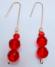 Load image into Gallery viewer, Red, Red, Red Necklace and Earring Set (Only One)
