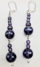 Load image into Gallery viewer, Perfect Purple Two Strand Necklace and Earring Set (ONLY ONE)
