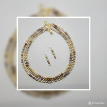 Load image into Gallery viewer, Ombre Beauty Necklace and Earring Set
