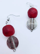 Load image into Gallery viewer, Get Red-y - Necklace and Earring Set
